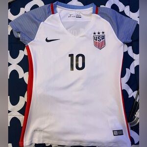 Carly Lloyd USA Nike Soccer Jersey with Red and Blue Accents